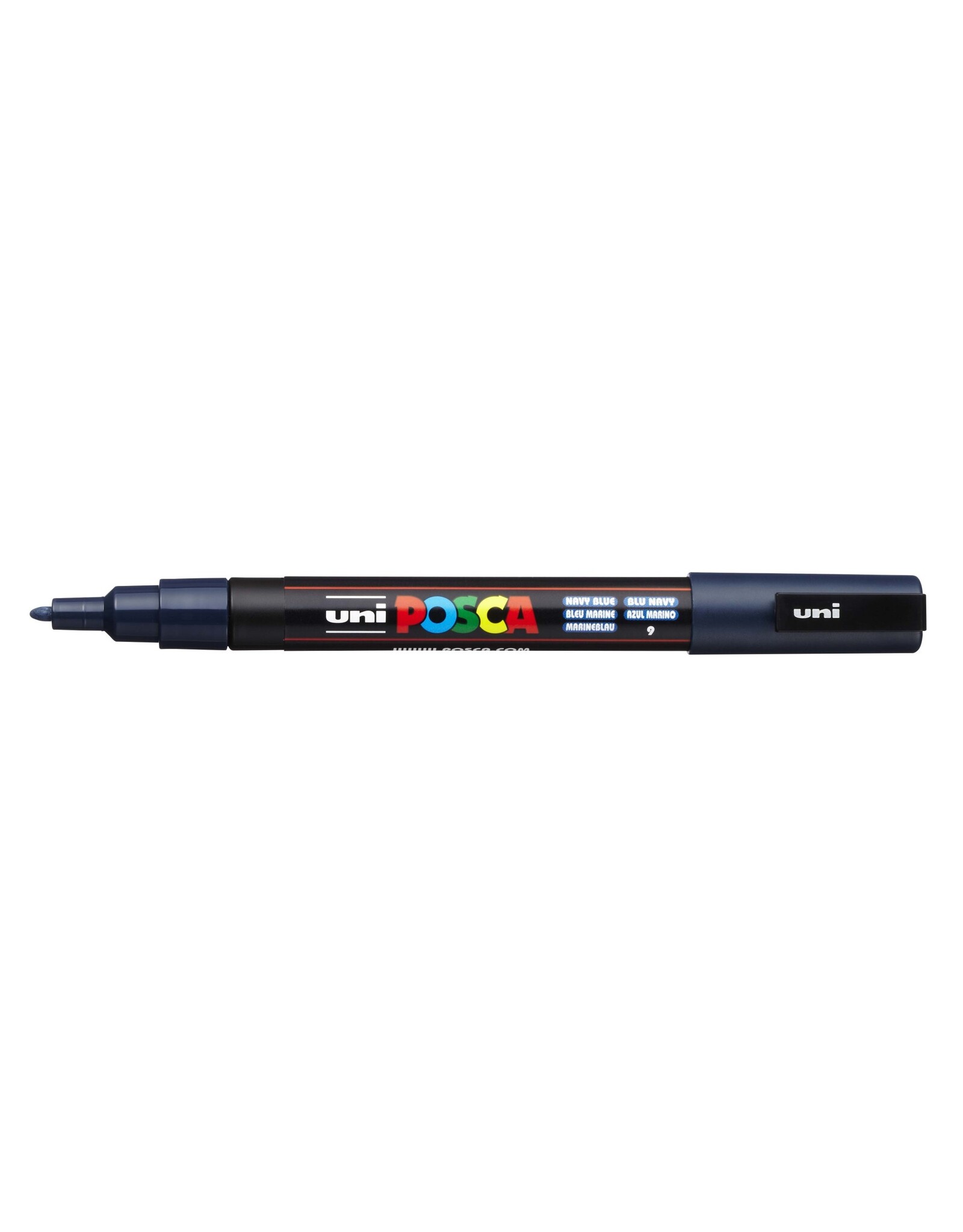 POSCA Uni POSCA Paint Marker, Fine, Navy Blue