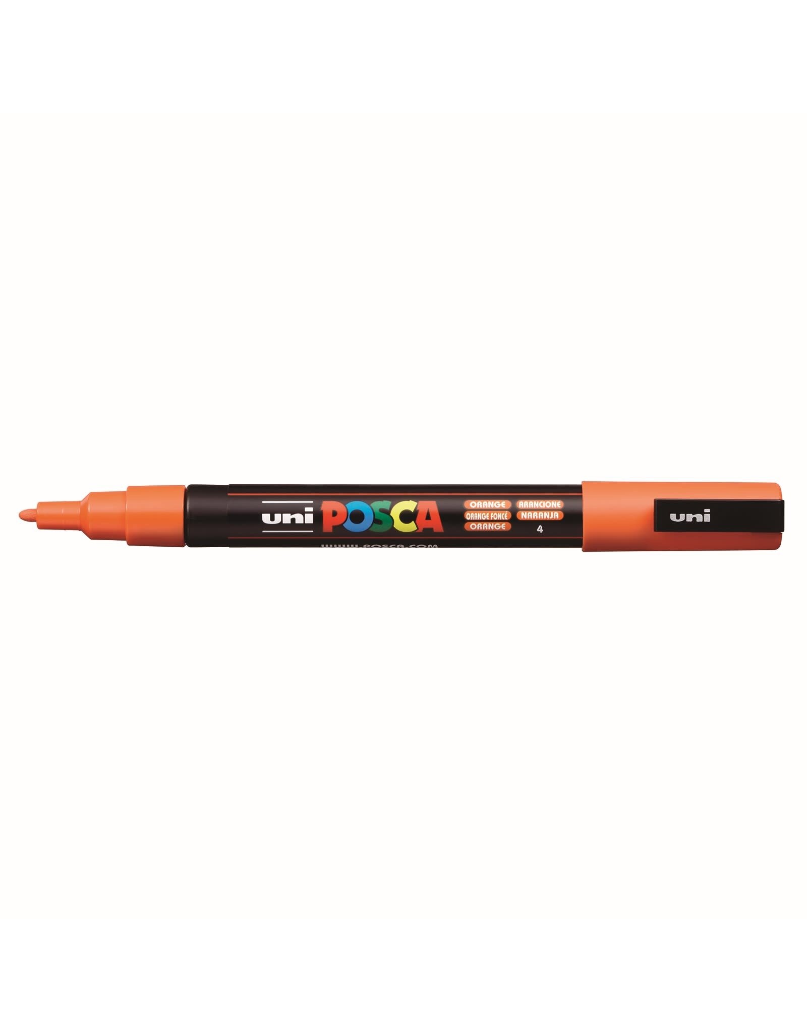 POSCA Uni POSCA Paint Marker, Fine, Orange