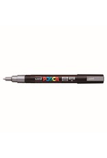 POSCA Uni POSCA Paint Marker, Fine, Silver