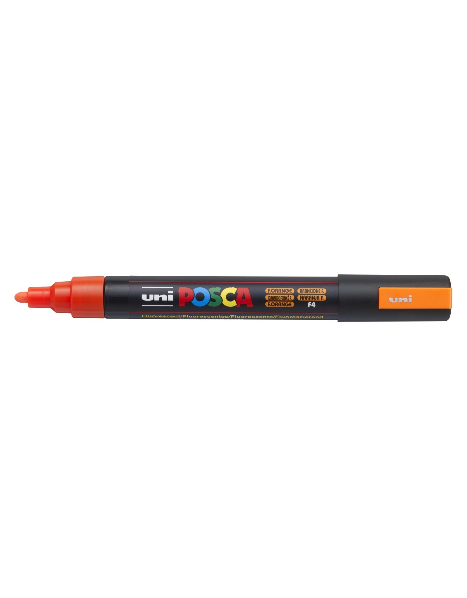 POSCA Uni POSCA Paint Marker, Medium, Fluorescent Orange