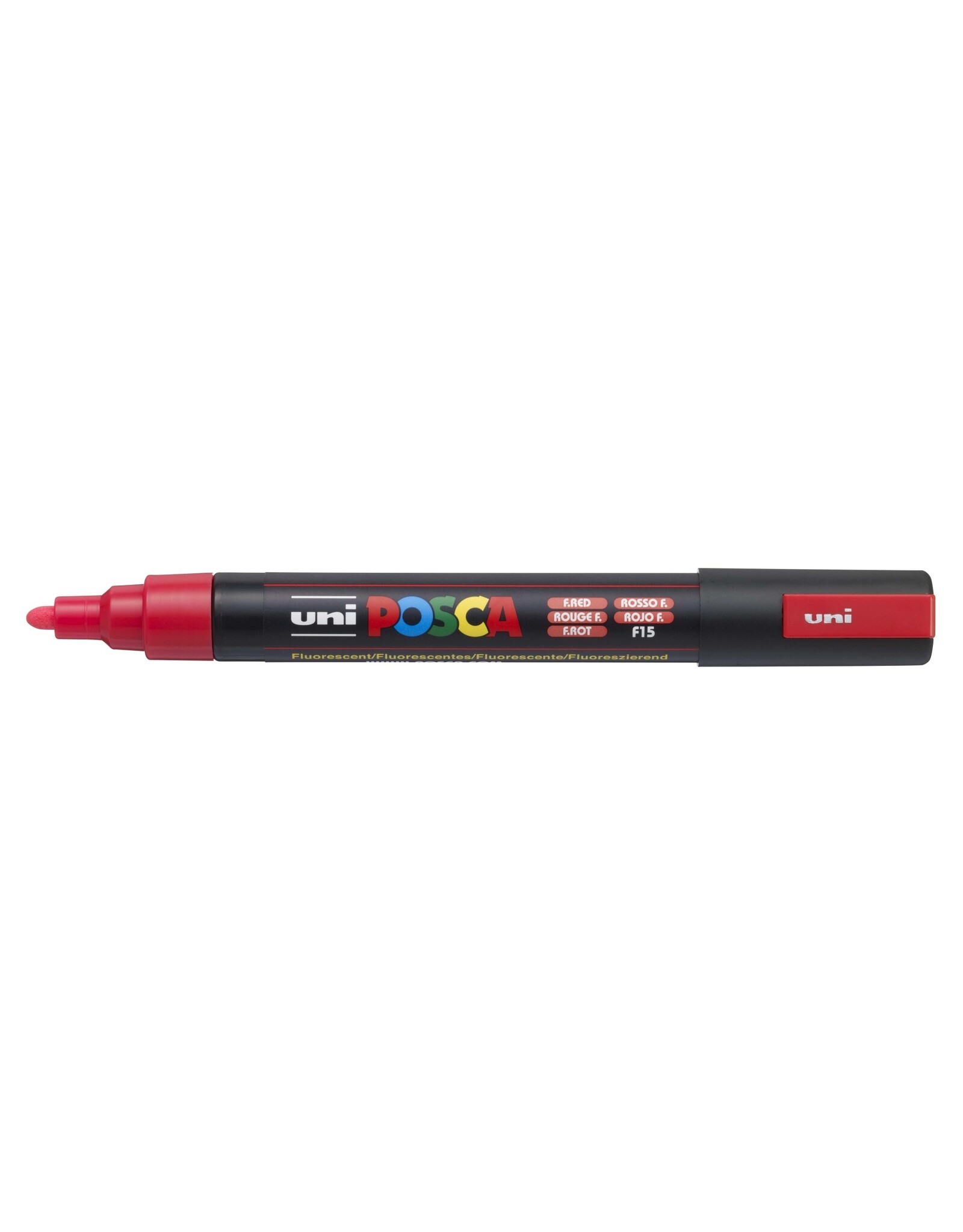 POSCA Uni POSCA Paint Marker, Medium, Fluorescent Red