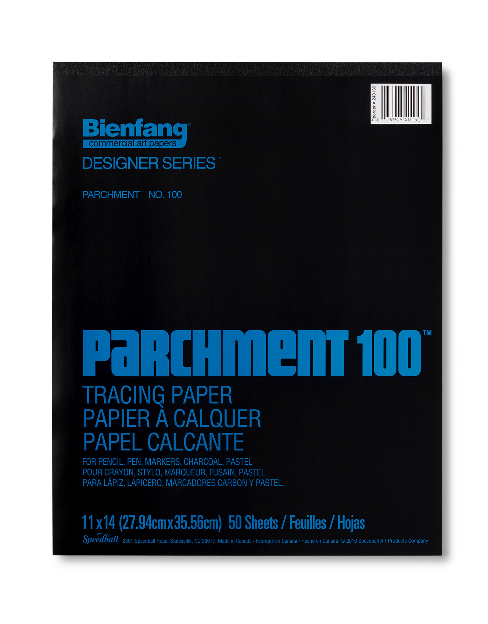 Bienfang Bienfang Parchment Tracing Paper, 50 Sheets, 11” x 14”