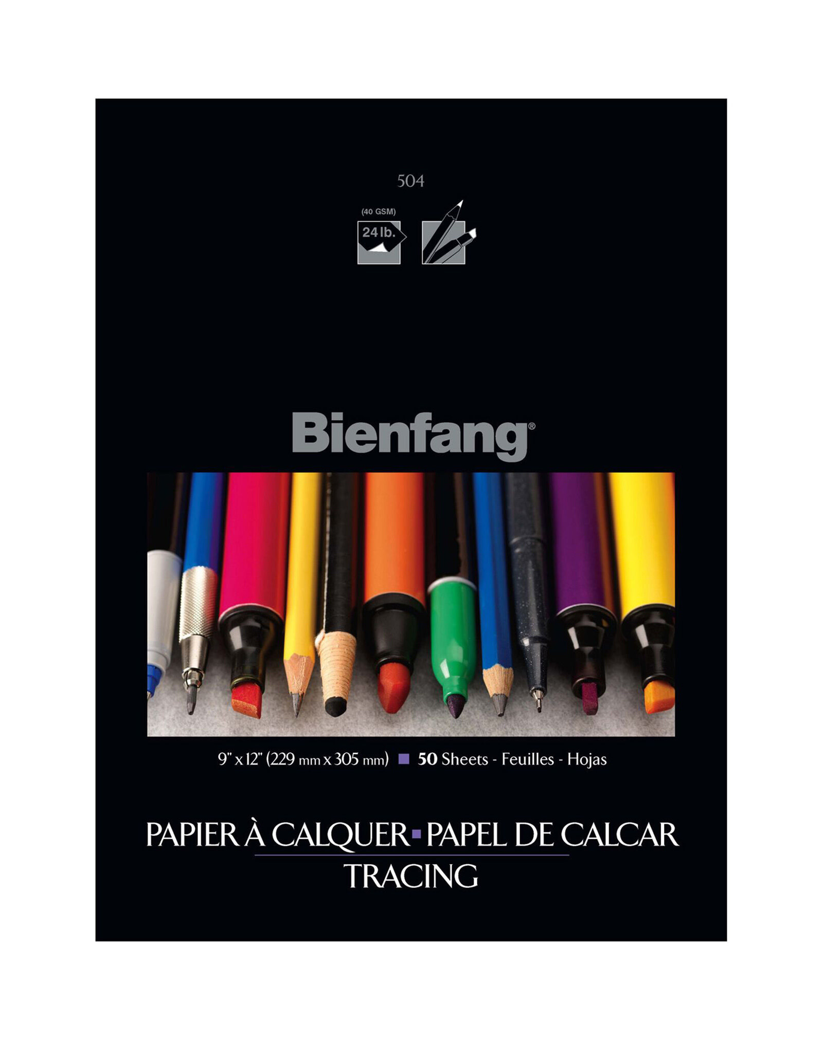 Bienfang Bienfang Tracing Paper Pad, 9” x 12”