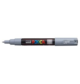 POSCA Uni POSCA Paint Marker, Extra Fine, Grey