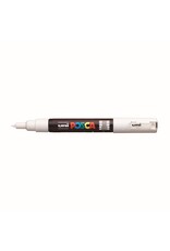 POSCA Uni POSCA Paint Marker, Extra Fine, White