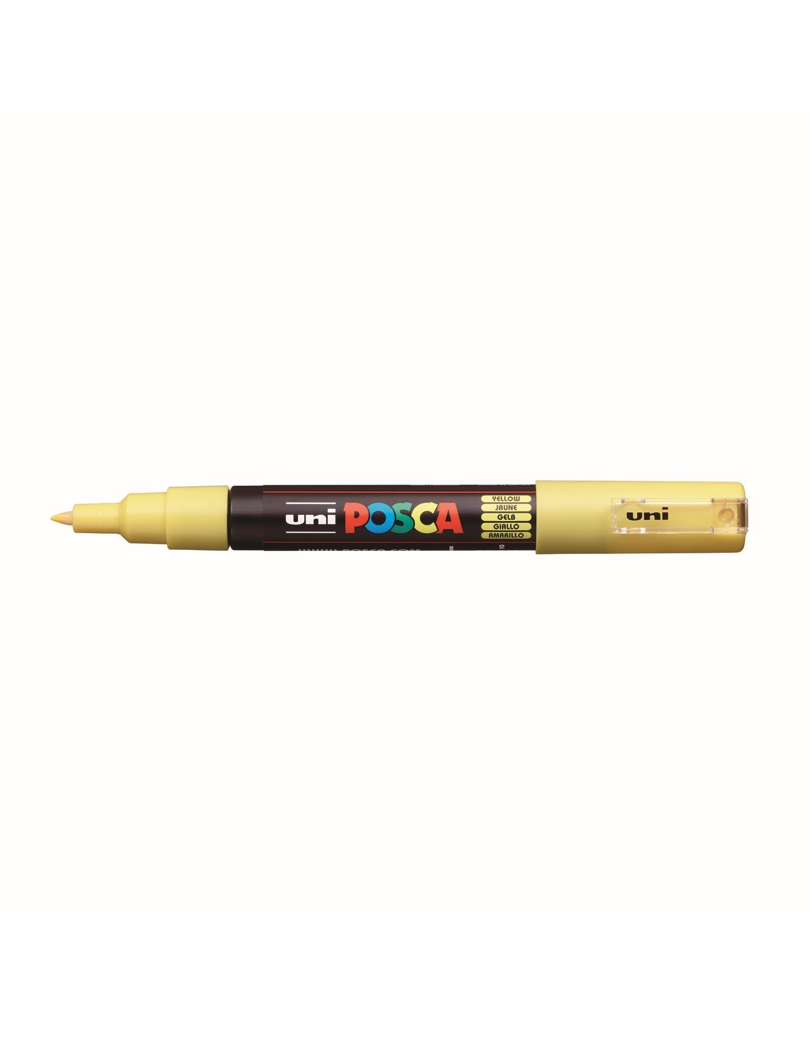 POSCA Uni POSCA Paint Marker, Extra Fine, Yellow