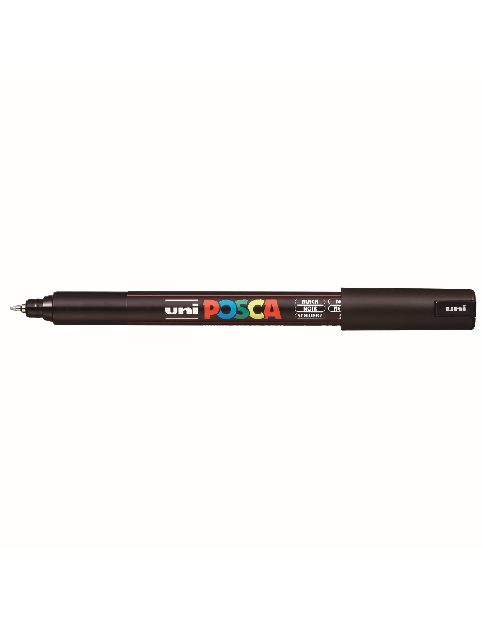 POSCA Uni POSCA Paint Marker, Extra Fine Metal Tip, Black