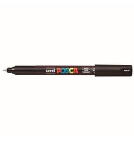 POSCA Uni POSCA Paint Marker, Extra Fine Metal Tip, Black