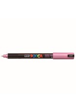 POSCA Uni POSCA Paint Marker, Extra Fine Metal Tip, Metallic Pink