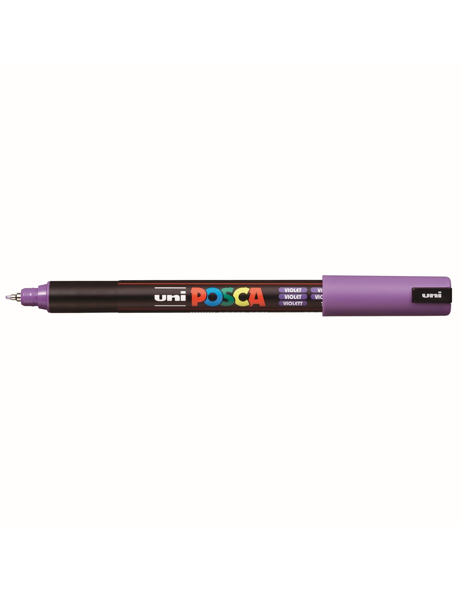 POSCA Uni POSCA Paint Marker, Extra Fine Metal Tip, Violet