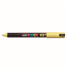 POSCA Uni POSCA Paint Marker, Extra Fine Metal Tip, Yellow