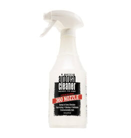 Medea Iwata-Medea Airbrush Cleaner With 360 Nozzle, 16oz