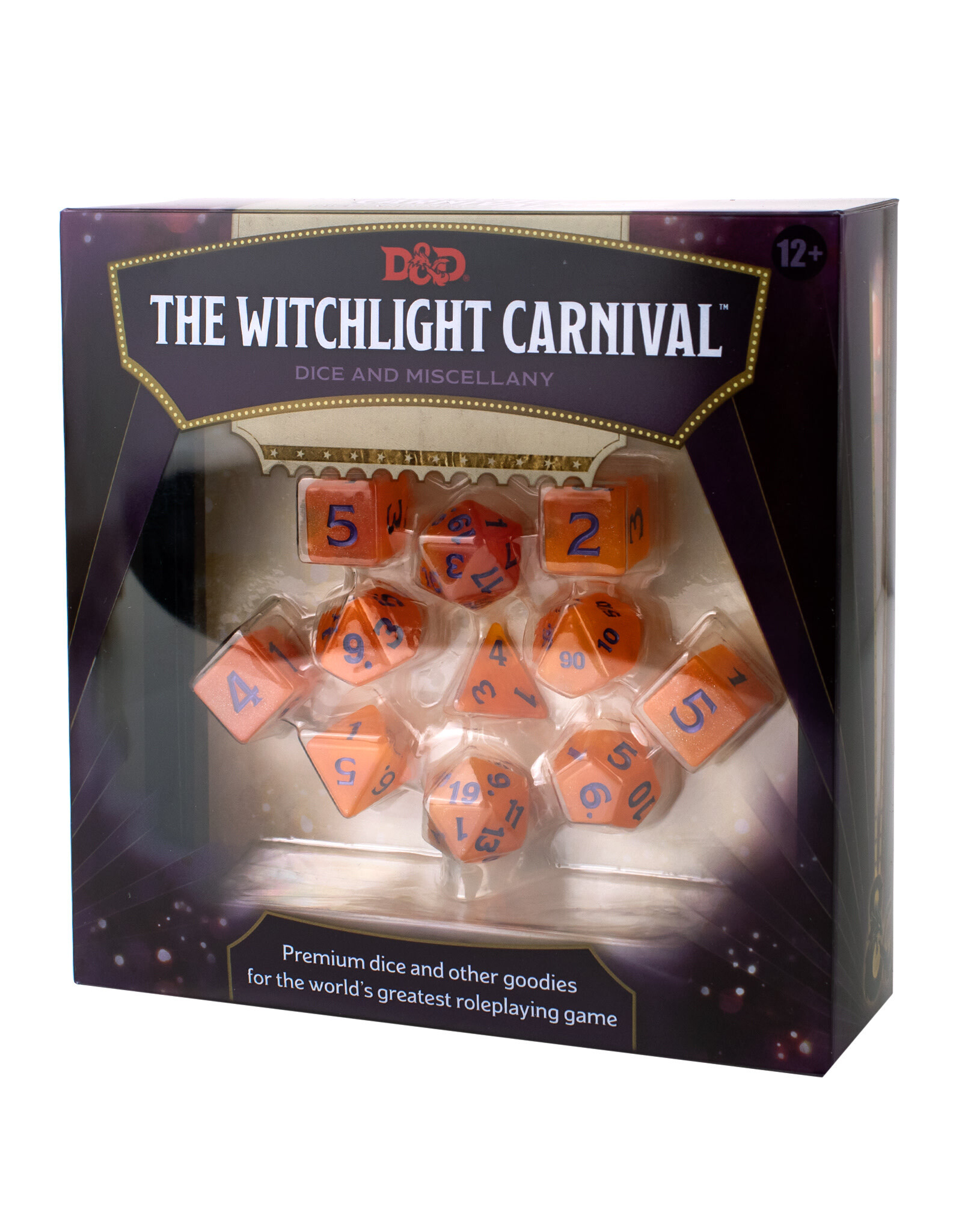 Wizards of The Coast Dungeons & Dragons RPG: Witchlight Carnival Dice