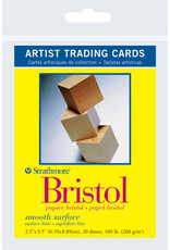 Strathmore Strathmore Artist Trading Cards, Bristol Smooth 2½” x 3½”