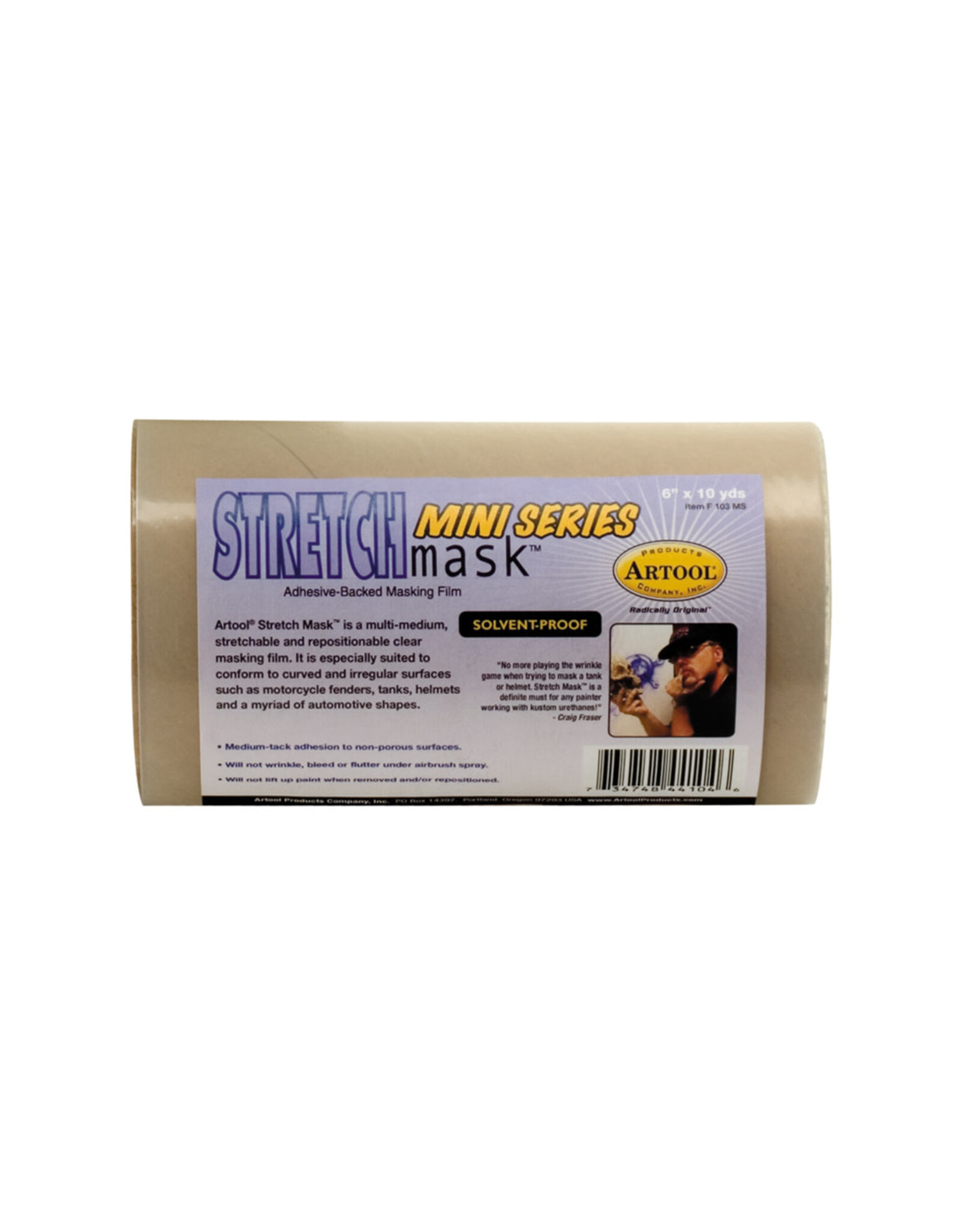 Medea Artool Stretch Mask Mini Series, 6"x10yds Roll