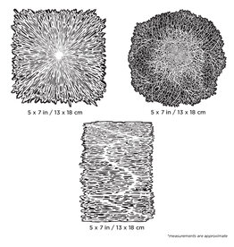 Medea Artool Texture FX 2 Mini Series Set Freehand Airbrush Template by Gerald Mendez