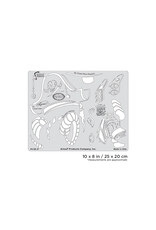 CLEARANCE Artool Airbrush Template, Wrath of Skullmaster Mr. Potato Bonz Stuph #1 Freehand Template by Craig Fraser