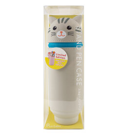 ITOYA Itoya Punilabo Silicone Stand Up Case, American Short Hair Cat