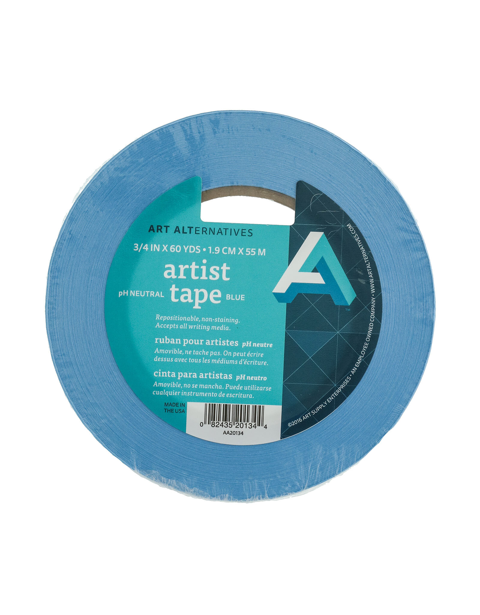 Art Alternatives Art Alternatives Artist Tape Blue ¾'' x 60yds