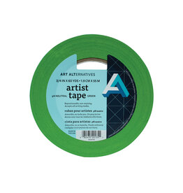 Art Alternatives Art Alternatives Artist Tape Green ¾'' x 60yds