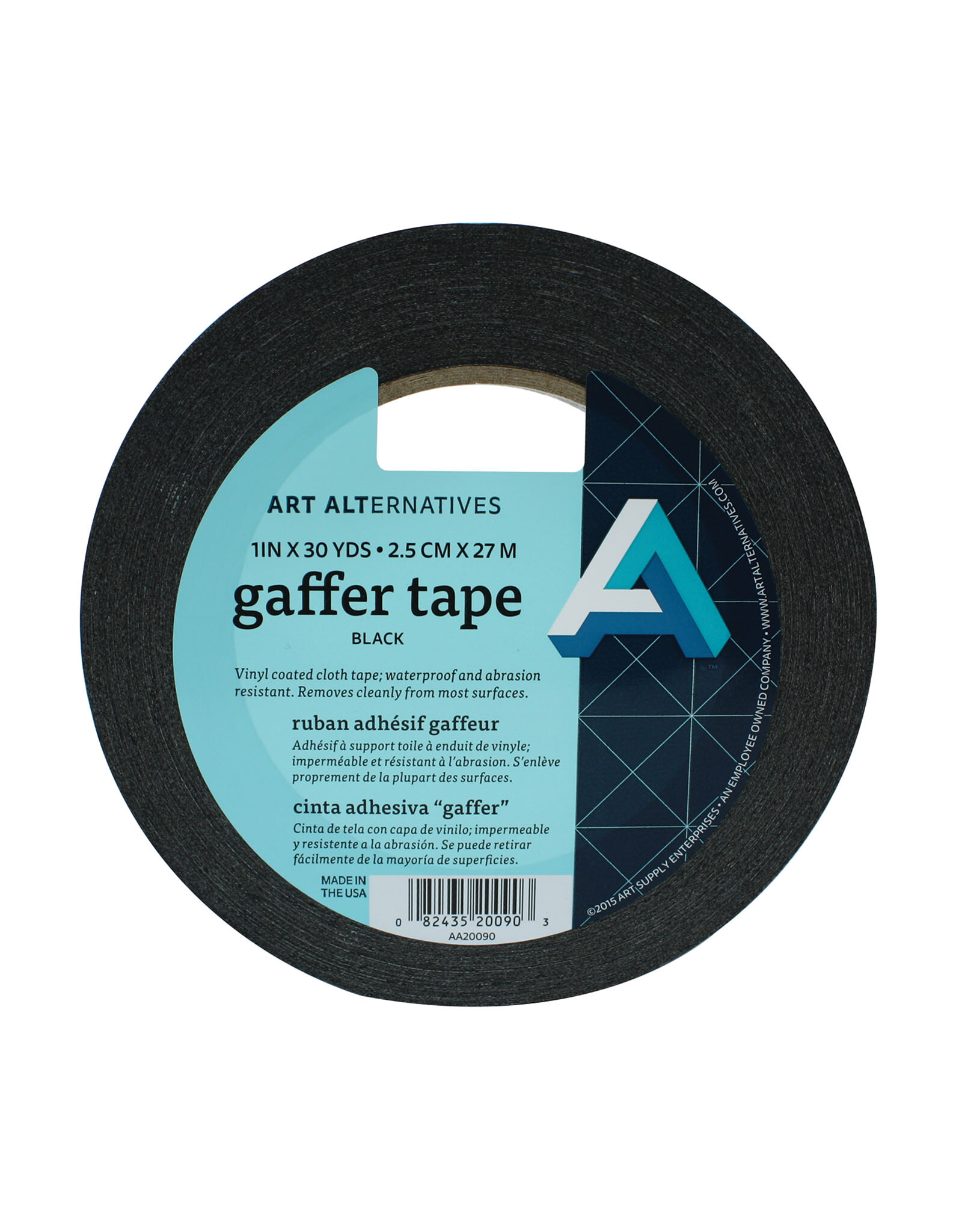 Art Alternatives Art Alternatives Tape Gaffer Vinyl Black 1'' x 30yd