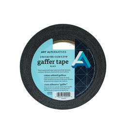 Art Alternatives Art Alternatives Tape Gaffer Vinyl Black 2'' x 30yd