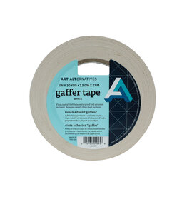 Art Alternatives Art Alternatives Tape Gaffer Vinyl White 1'' x 30yd