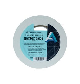 Art Alternatives Tape Gaffer Vinyl White 2'' x 30yd