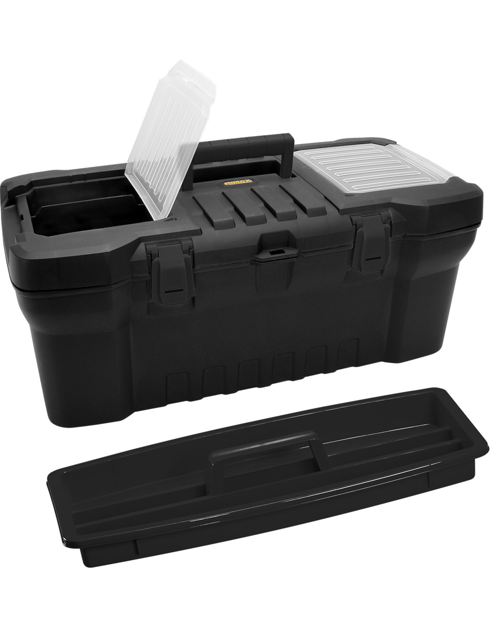 Art Alternatives Heavy-Duty Black Toolbox, 20” - The Art Store