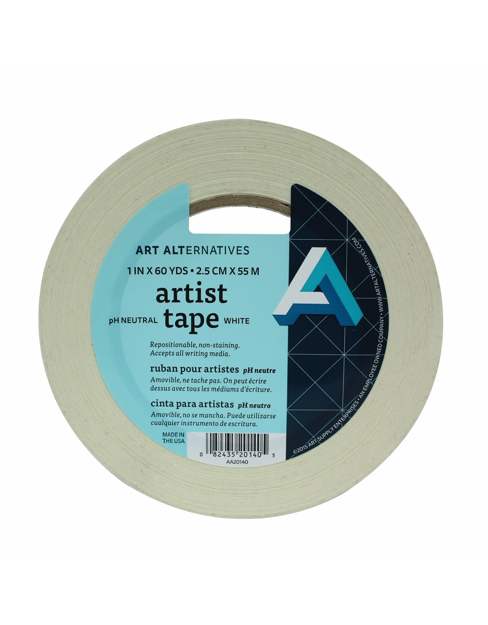 Art Alternatives Art Alternatives Artist Tape White 1'' x 60yds