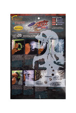 CLEARANCE Artool Airbrush Template, Skullmaster Screaming Freehand Template by Craig Fraser