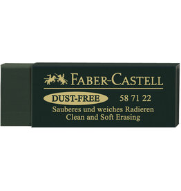 FABER-CASTELL Faber-Castell Dust Free Eraser, Green Vinyl