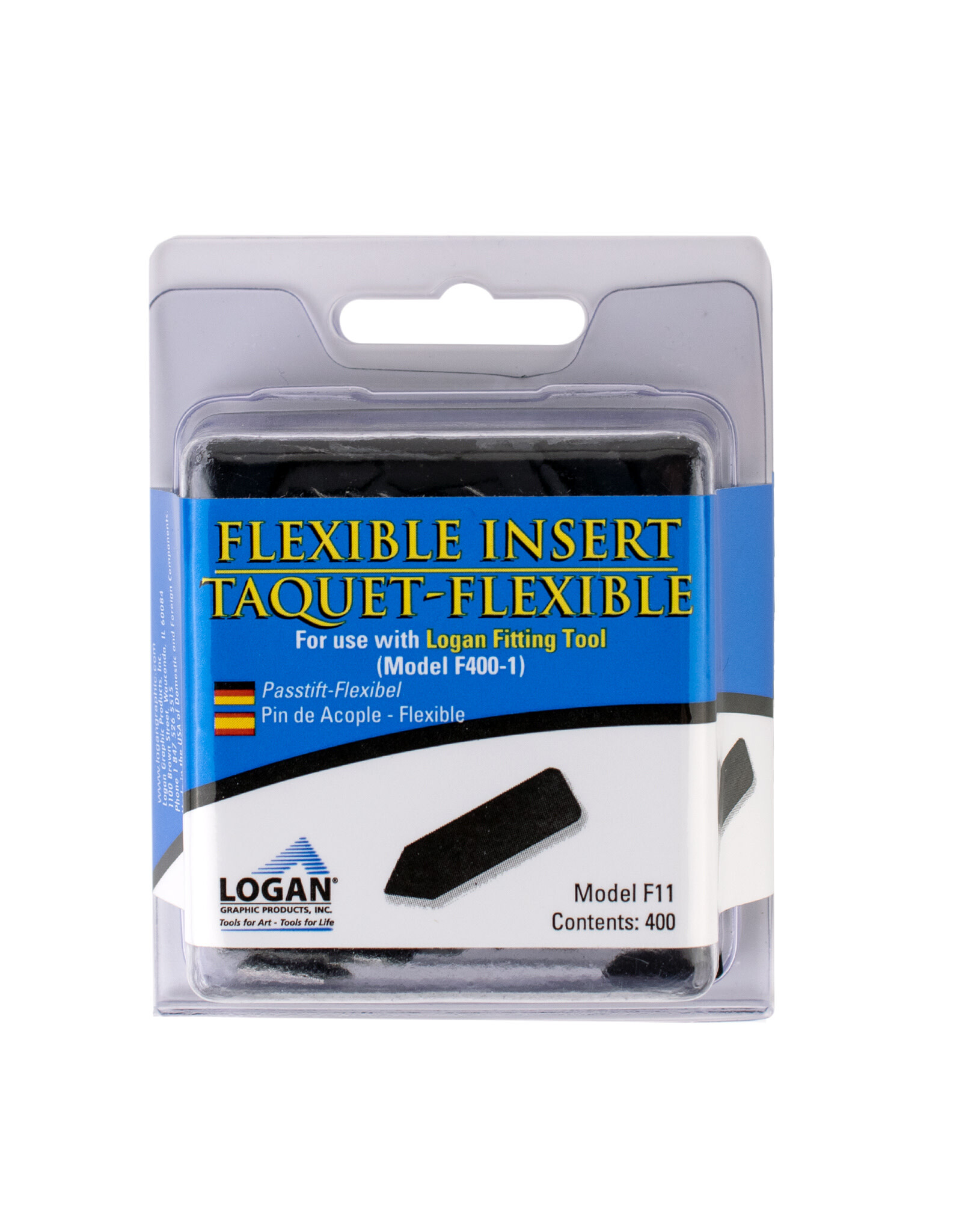 Logan Logan Flexible Insert, 400 pack