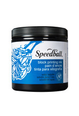 SPEEDBALL ART PRODUCTS Speedball Water-Soluble Block Printing Ink, Black, 8oz