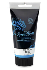 SPEEDBALL ART PRODUCTS Speedball Water-Soluble Block Printing Ink, Fluorescent Blue, 2.5oz