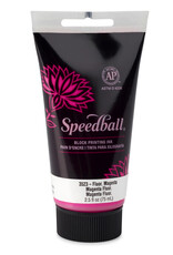 SPEEDBALL ART PRODUCTS Speedball Water-Soluble Block Printing Ink, Fluorescent Magenta, 2.5oz