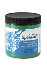 SPEEDBALL ART PRODUCTS Speedball Water-Soluble Block Printing Ink, Green, 8oz