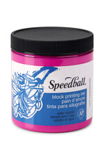 SPEEDBALL ART PRODUCTS Speedball Water-Soluble Block Printing Ink, Magenta, 8oz