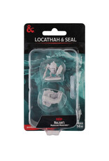 WIZKIDS D&D Nolzur`s Marvelous  Miniatures  Locathah & Seal WIZKIDS D&D Nolzur`s Marvelous  Miniatures  Locathah & Seal