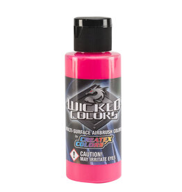 CREATEX COLORS Createx Wicked Colors Fluorescent Pink, 2oz