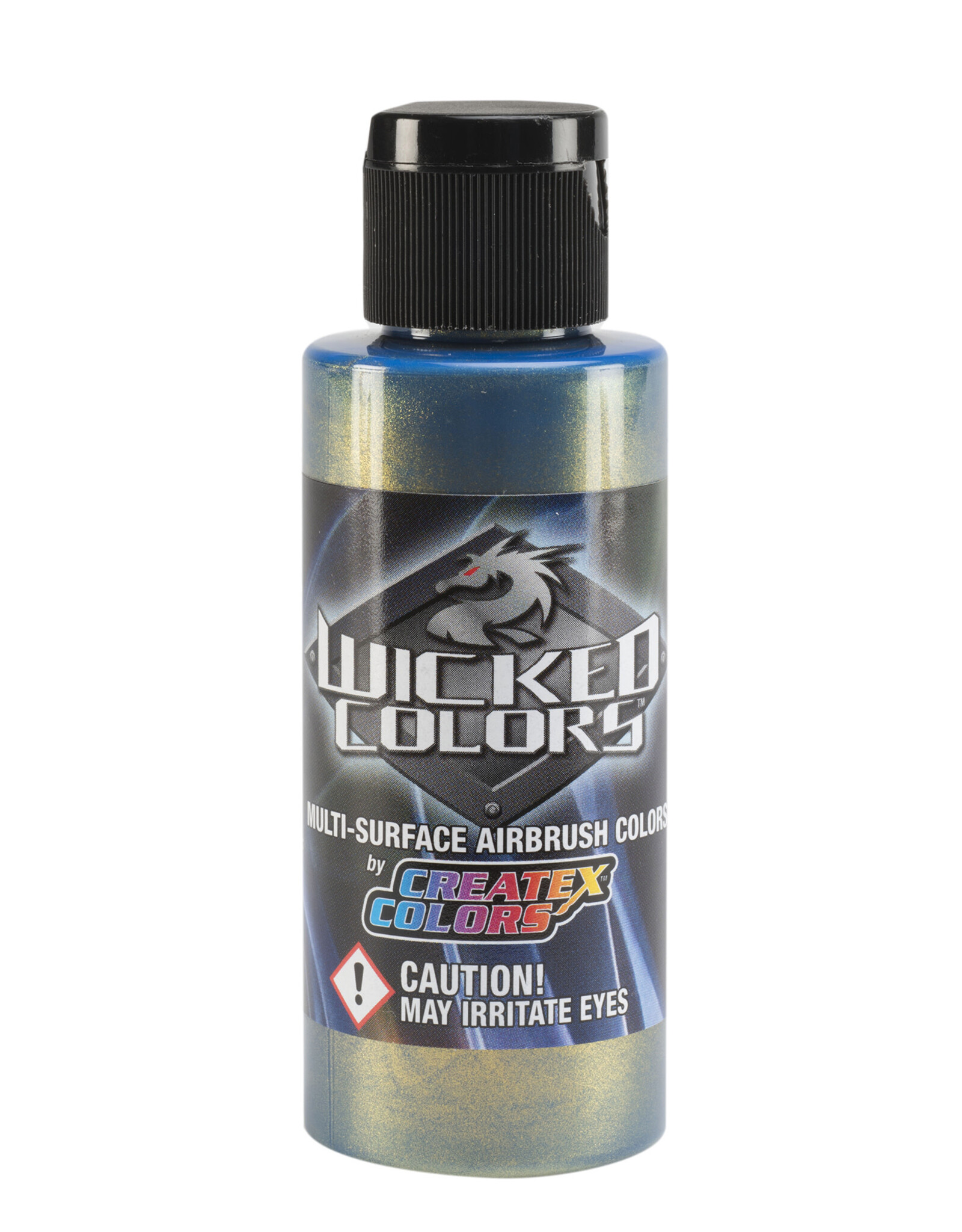 CREATEX COLORS Createx Wicked Colors Metallic Fastback Green, 2oz