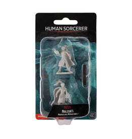 WIZKIDS Dungeons & Dragons Nolzur`s Marvelous Unpainted Miniatures: W10 Female Human Sorcerer