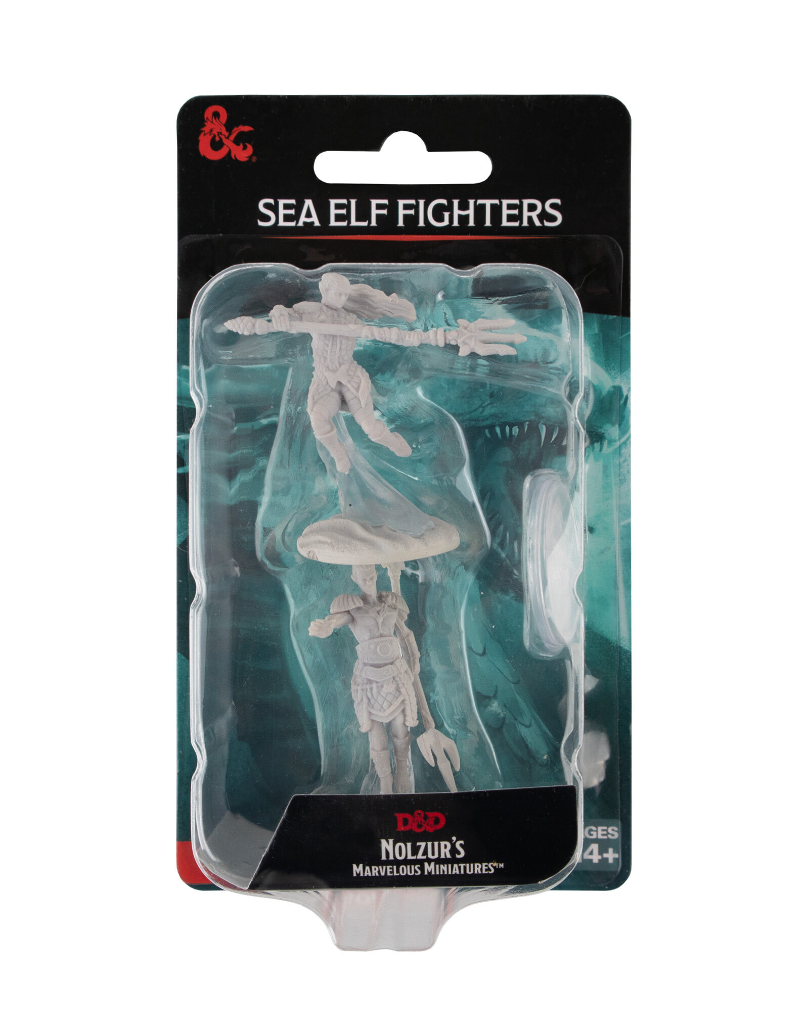 WIZKIDS D&D Nolzur`s Marvelous  Miniatures  Sea Elf Fighters