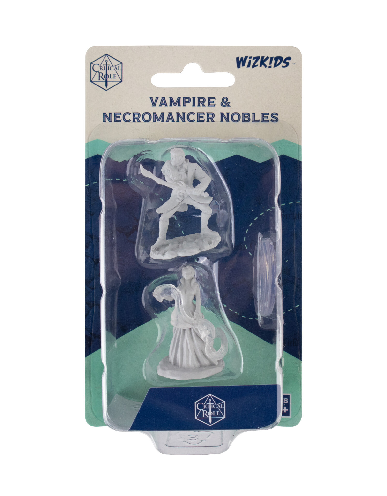 Critical Role Unpainted Miniatures: W03 Vampire & Necromancer Nobles