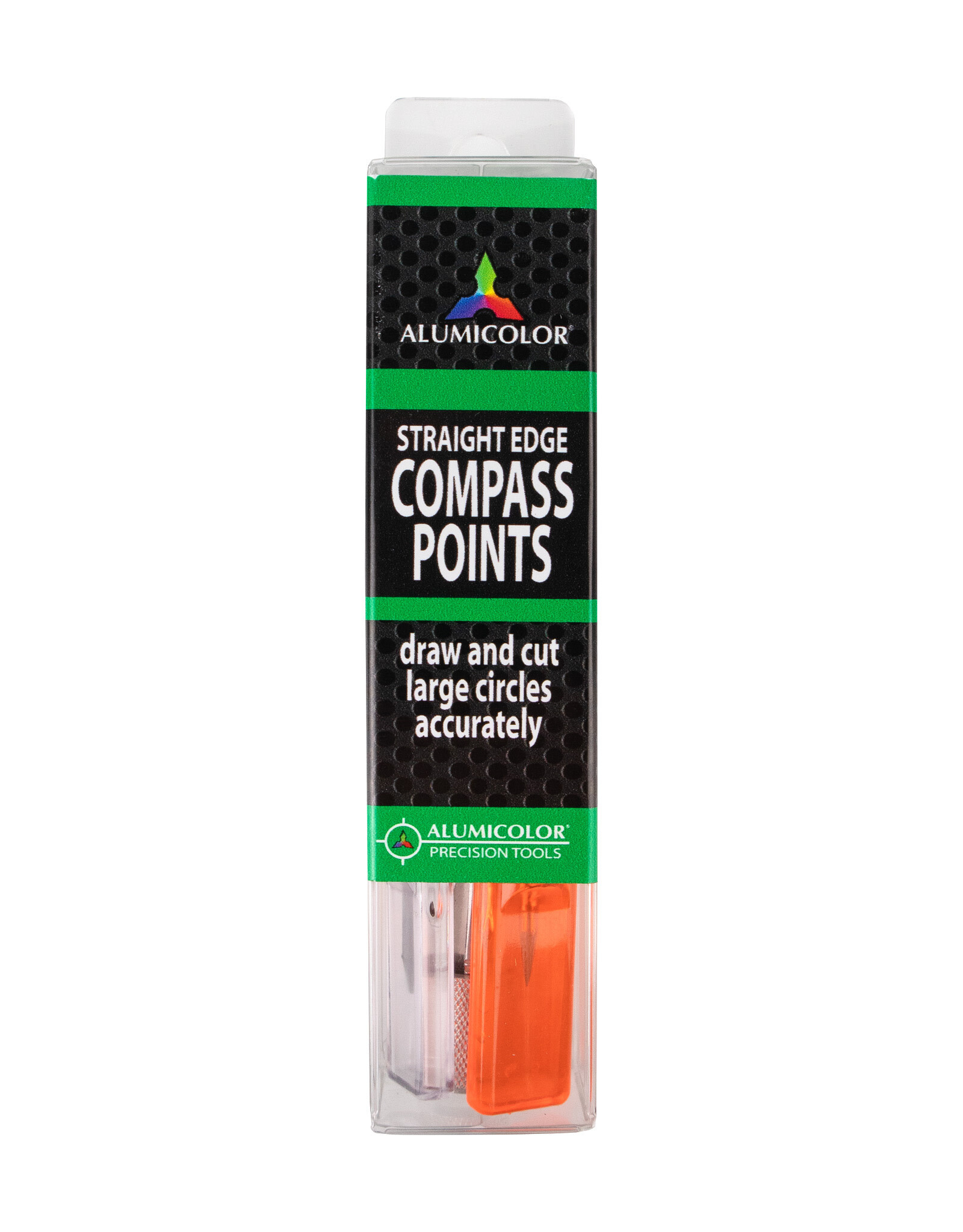 ALUMICOLOR Alumicolor Compass Points, Straight Edge Size