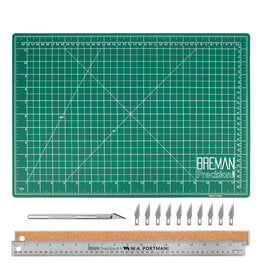 W.A. Portman WA Portman 12x18" Craft Knife & Ruler Mat Set