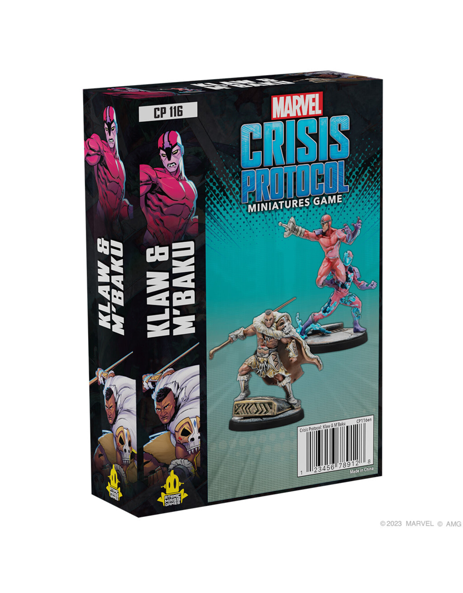 CLEARANCE Marvel Crisis Protocol Klaw and M'Baku