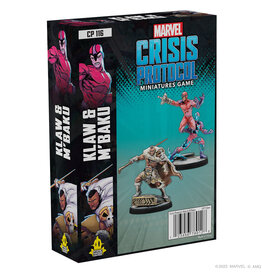 CLEARANCE Marvel Crisis Protocol Klaw and M'Baku
