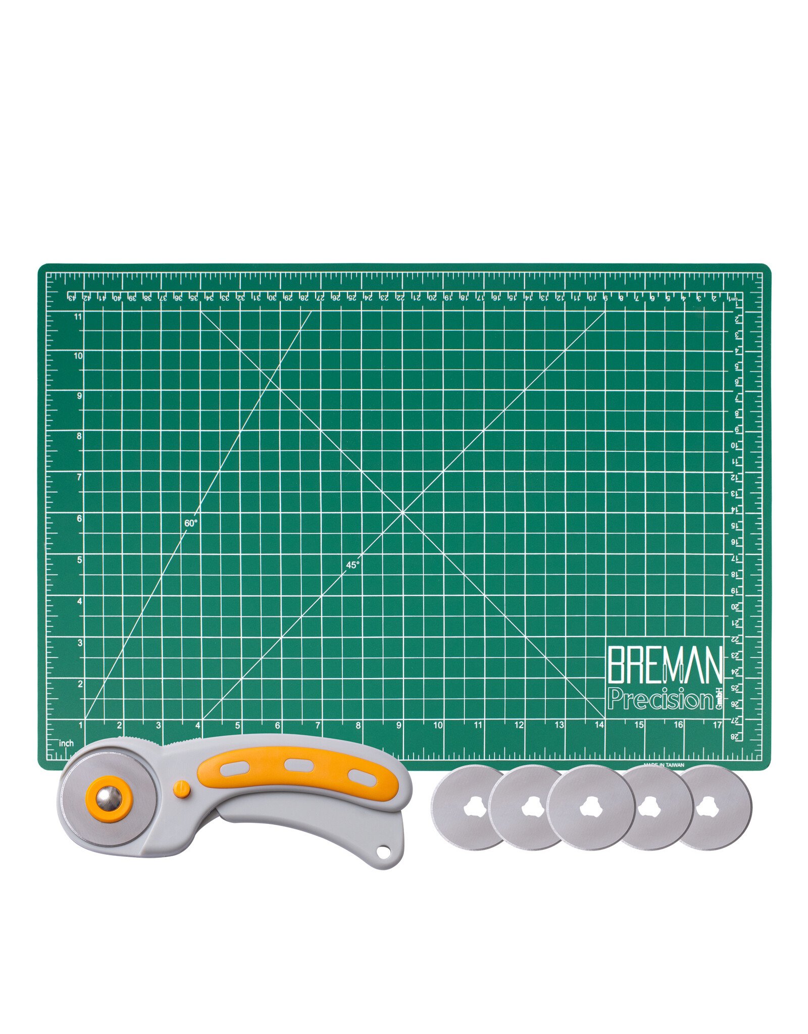 W.A. Portman WA Portman 12x18 Rotary Cutter Mat Set w/Extra Blades
