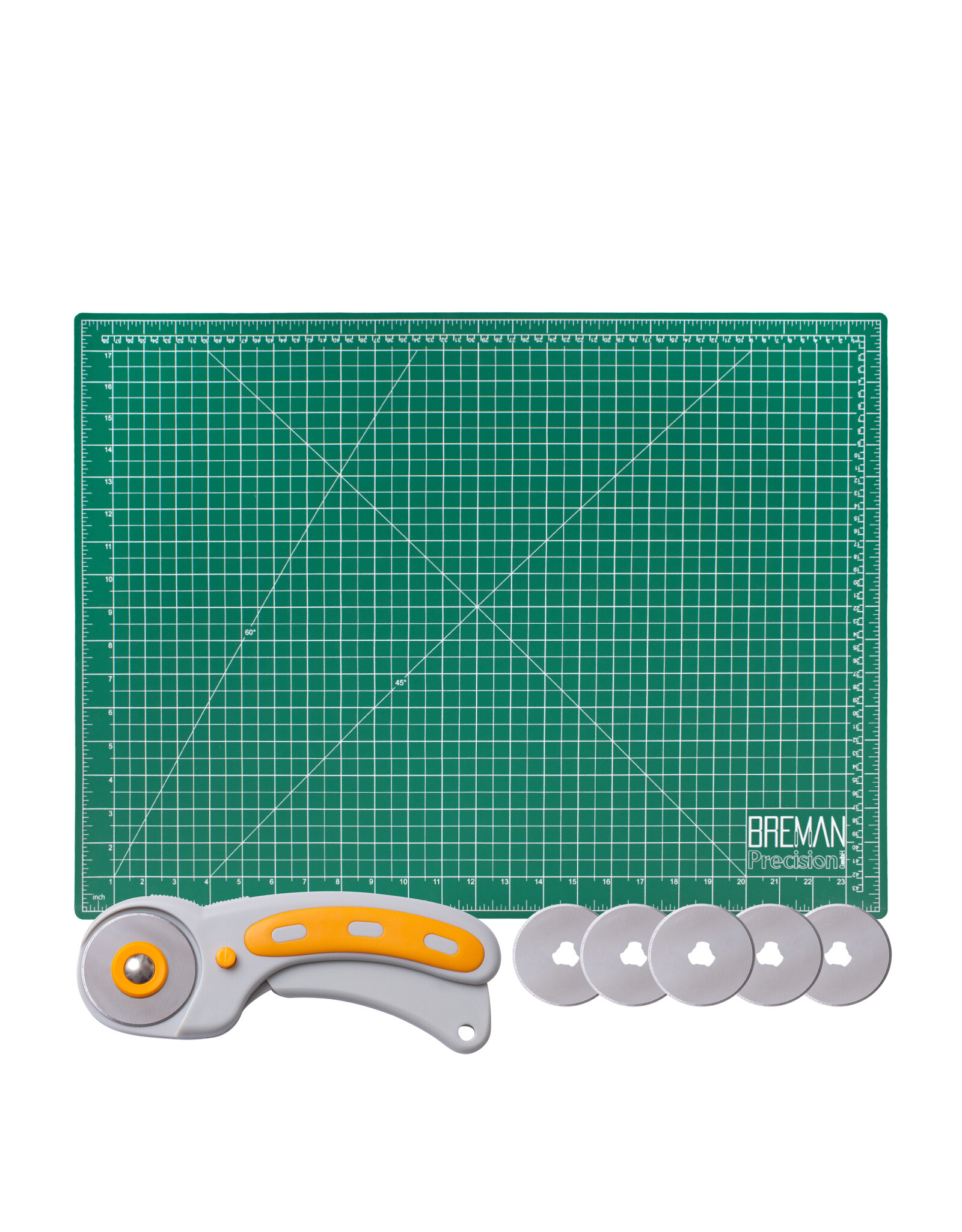 WA Portman 18x24 Rotary Cutter Mat Set w/Extra Blades - The Art